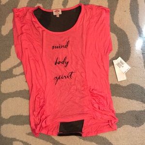 Workout/yoga t shirt